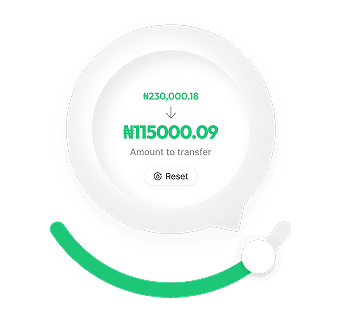 Accumulated earnings ready to transfer